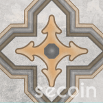 ENCAUSTIC POTTERY TILE GP 2581